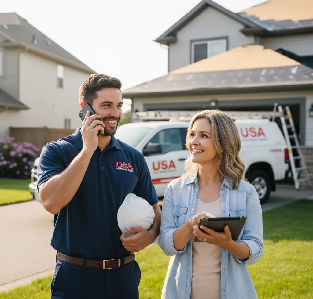 USA Roof Repair Experts customer support in Ross